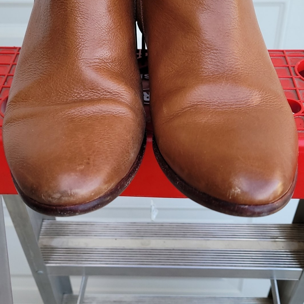 Sam Edelman tan booties boots 7.5 leather - Picture 7 of 12